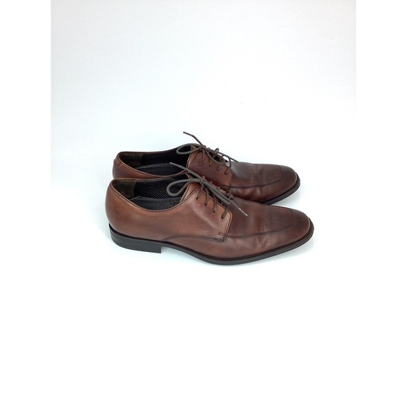 Cole Haan Men Apron Toe Derby Lace Up Oxford Brown Leather Size 8 M dress shoes main image 7